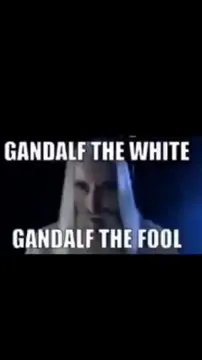 Gandalf and Saruman Name Switch