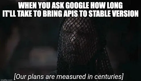 APIs Measured in Centuries