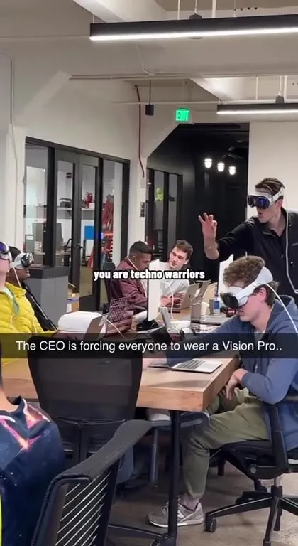CEO Forces Developers Into Vision Pro