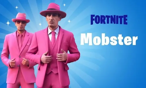 Fortnite Mobster in Pink Suits