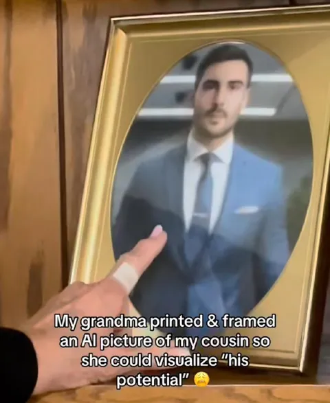 Grandma Framed His Potential