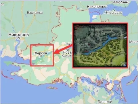 Херсонская карта из стратегии