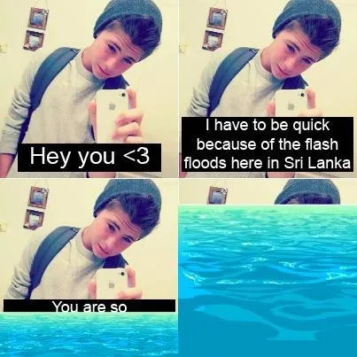 Sri Lanka Flash Flood Compliment