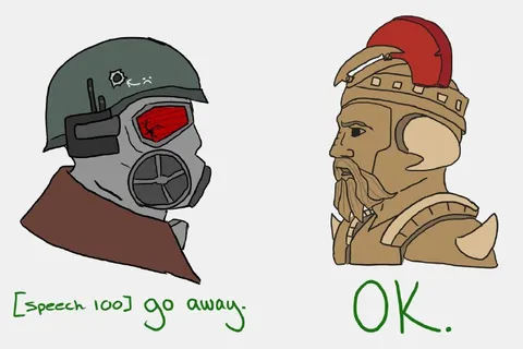 Speech 100 Go Away