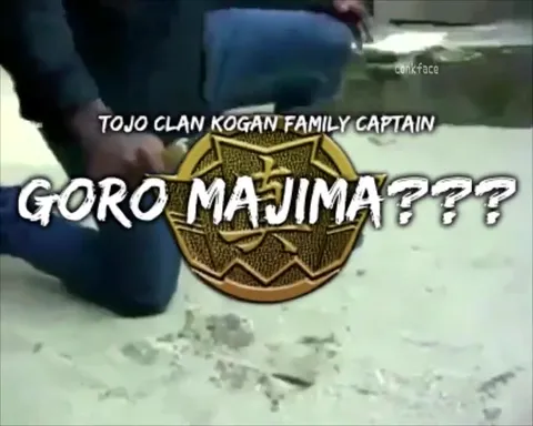 Kiryu tu novio está bien loco
