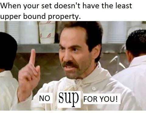 No Sup for You