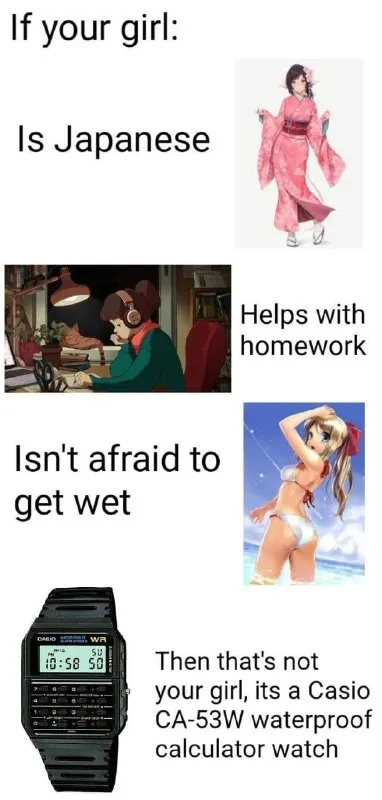 Casio Girlfriend Plot Twist