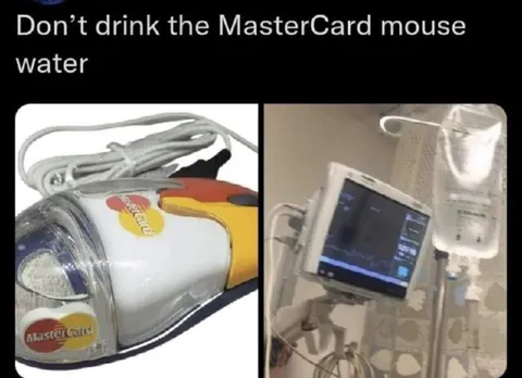 MasterCat Mouse Water Warning