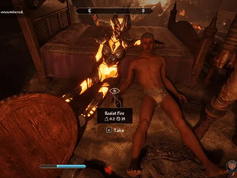 Resist Fire Looting Moment