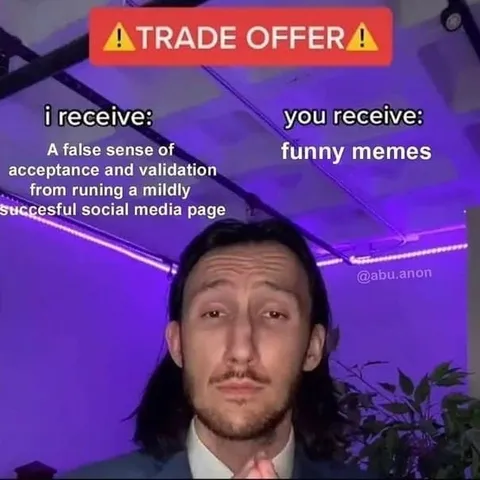 Trade Offer Funny Memes