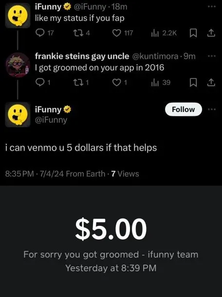 Five Dollars for Grooming