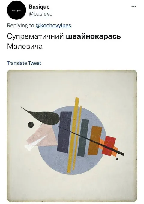 Супрематичный швайно나рась
