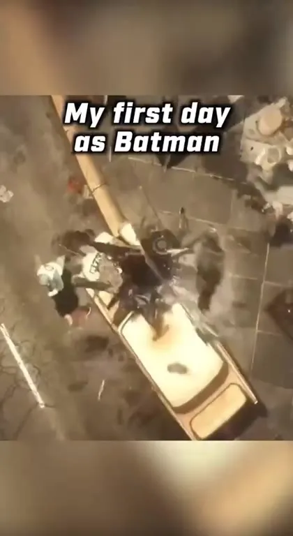 My First Day as Batman