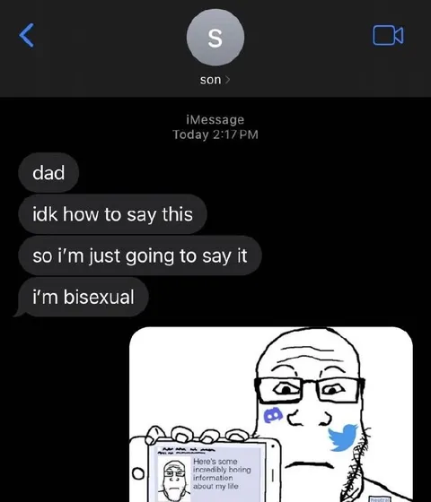 Son Comes Out to Dad