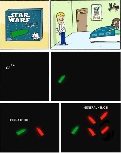 Star Wars Condoms Hello There