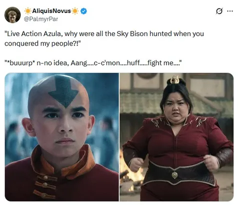 Live Action Azula Challenges Aang