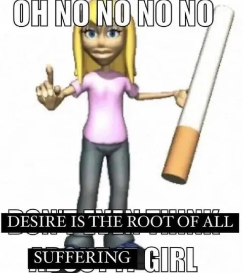 Oh No Cigarette Girl
