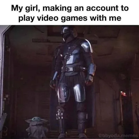 Girlfriend Makes a Gaming Account