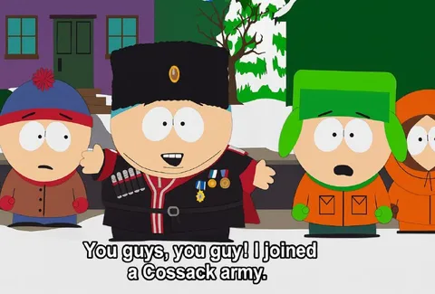 Cartman Joined the Cossack Army