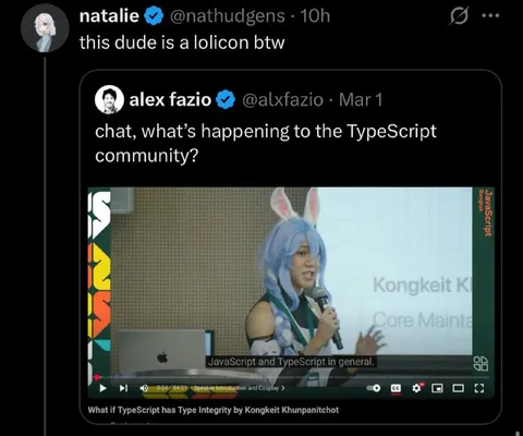 TypeScript Community Allegations