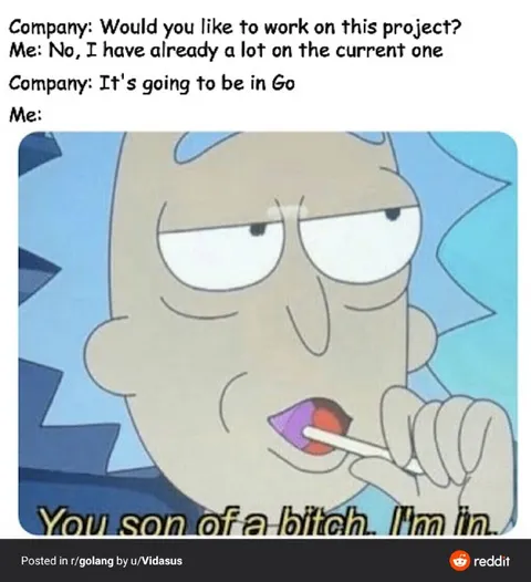 You Son of a Bitch, I'm In