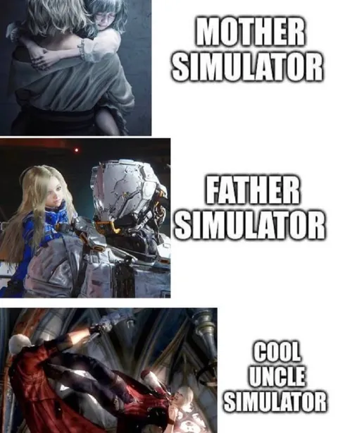 Mother Father Cool Uncle Simulator