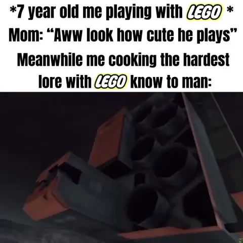 Seven-Year-Old Me Builds LEGO Lore