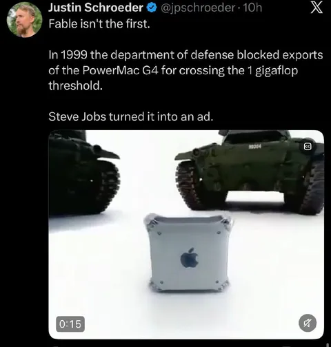 Steve Jobs Turns It Into an Ad