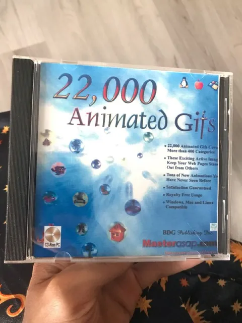 22,000 Animated GIFs CD-ROM