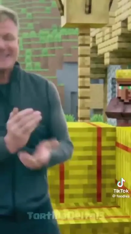 Гордон Рамзи в мире Minecraft