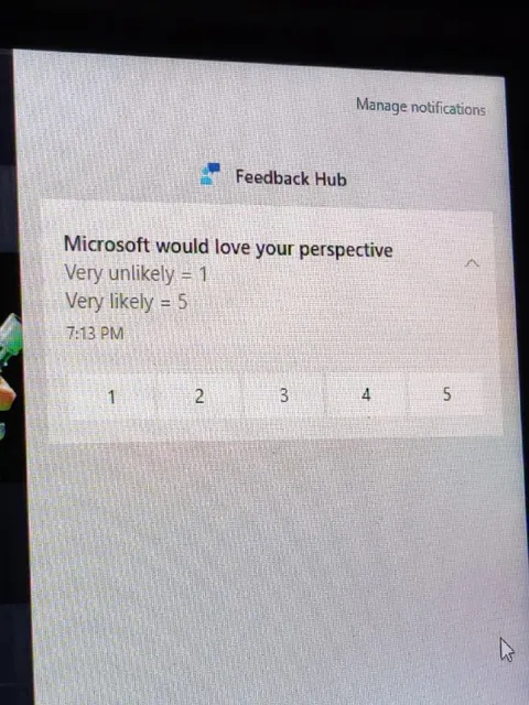 Microsoft Survey Gets a Solid 2