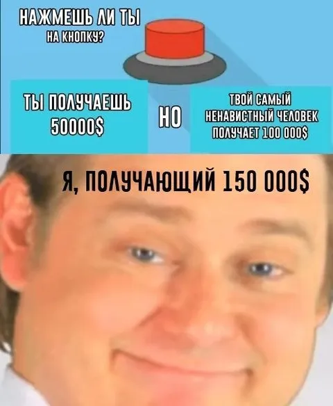 Кнопка с неожиданной выгодой