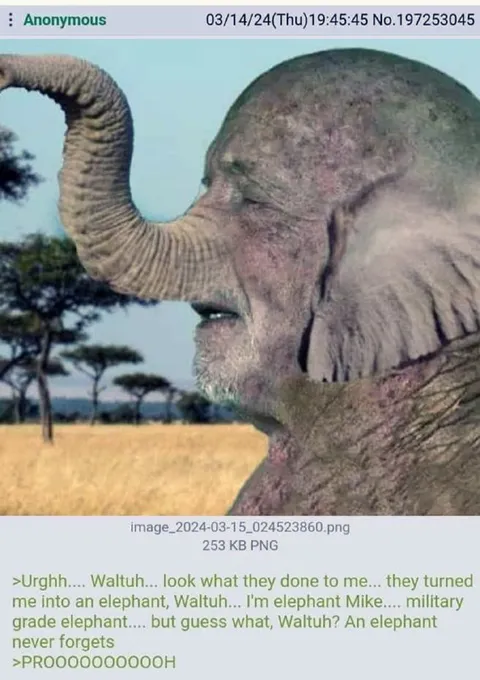 Mike Turned Into an Elephant