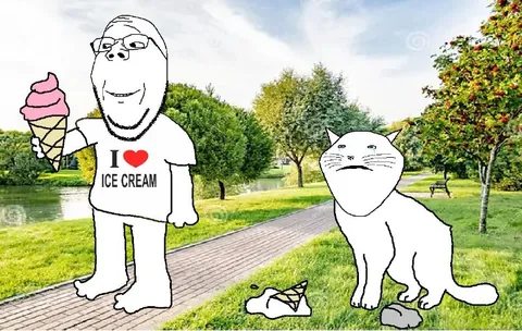 I Love Ice Cream Cat