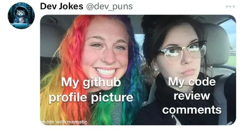 GitHub Profile Versus Code Review