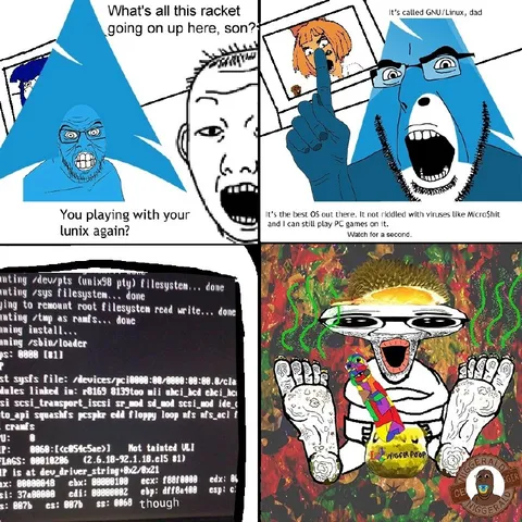 GNU/Linux Dad Explains the Noise