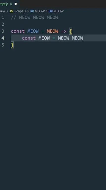 When Code Turns Into Meow