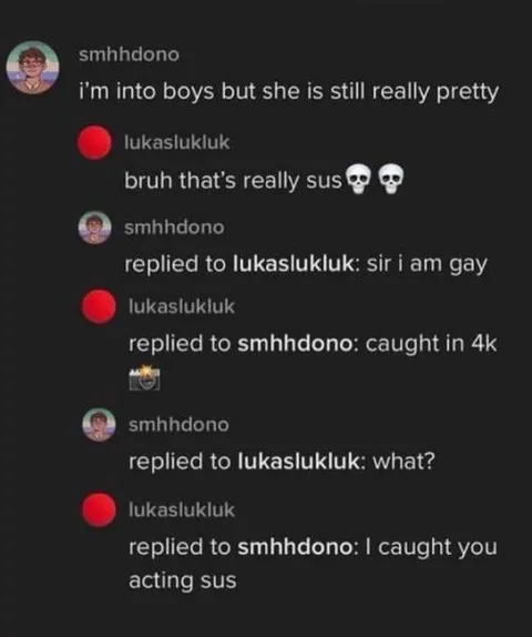 Caught in 4K Acting Sus