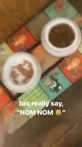 Cat Hears Nom Nom