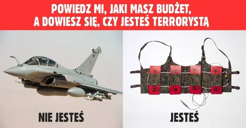 Budżet zdradza terrorystę