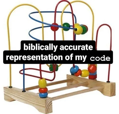 Biblically Accurate Representation of My Code