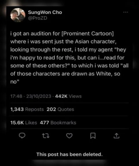 Asian Character Audition