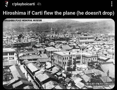 Hiroshima If Carti Flew the Plane