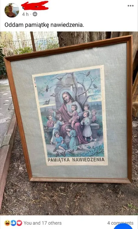 Pamiątka nawiedzenia z Jezusem