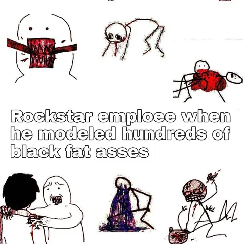Rockster Employee Models Fat Asses