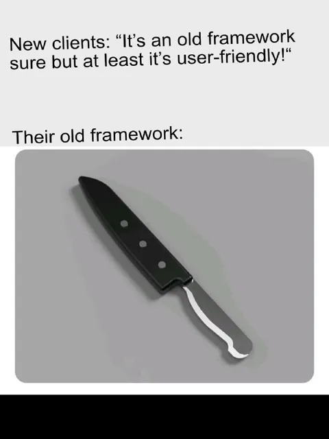 Old Framework User-Friendly