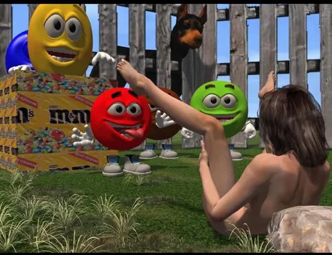 Безумная вечеринка M&M's