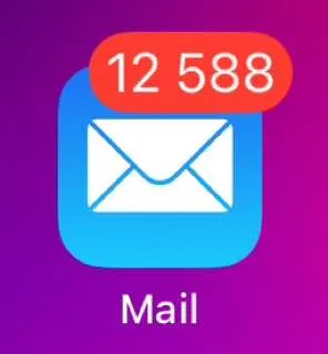 Mailbox With 12,588 Messages