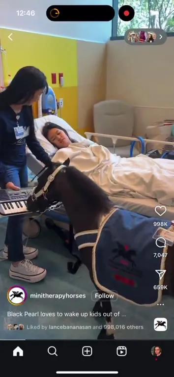 Black Pearl Wakes Up Hospital Kids