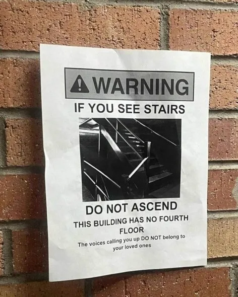 Warning About the Fourth Floor